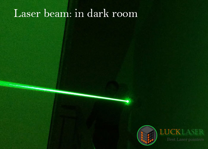 1W green laser beam